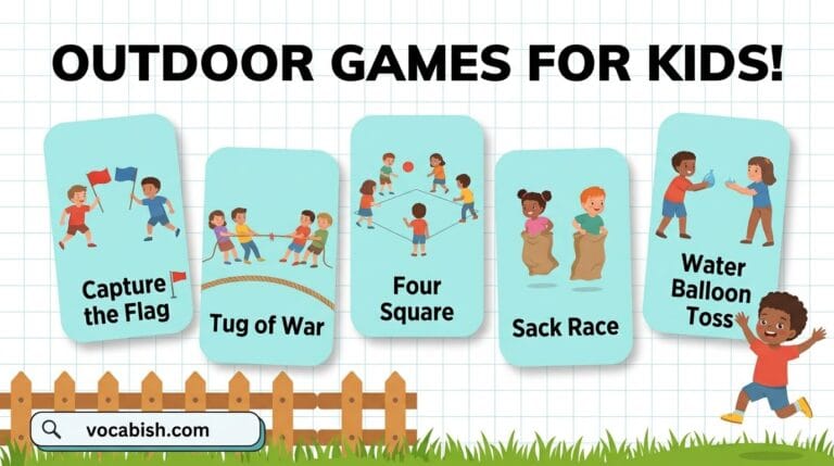Outdoor Games for Kids with Images