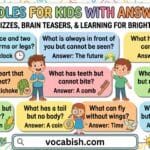Riddles for Kids with Answers