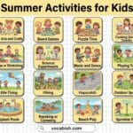 Summer Activities for Kids in English