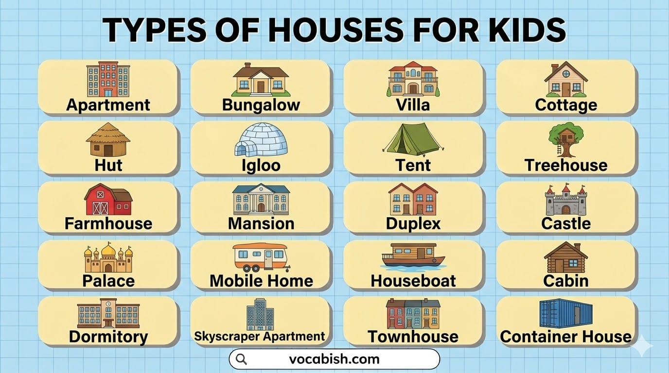 Types of Houses with Pictures