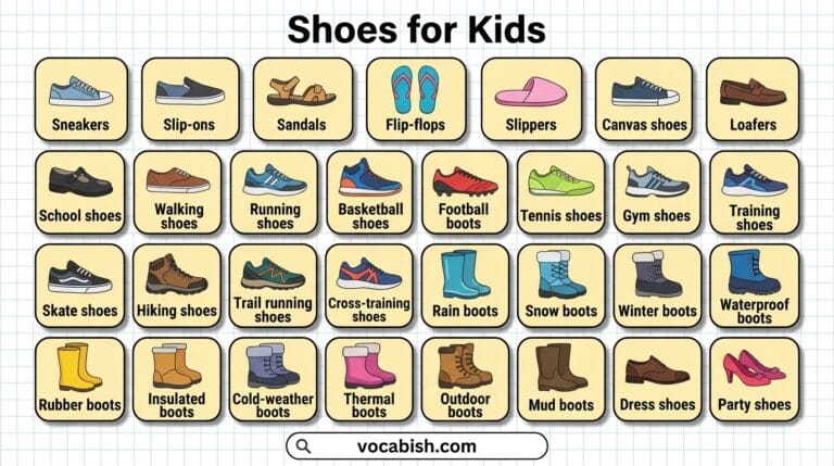 Types of Shoes for Kids