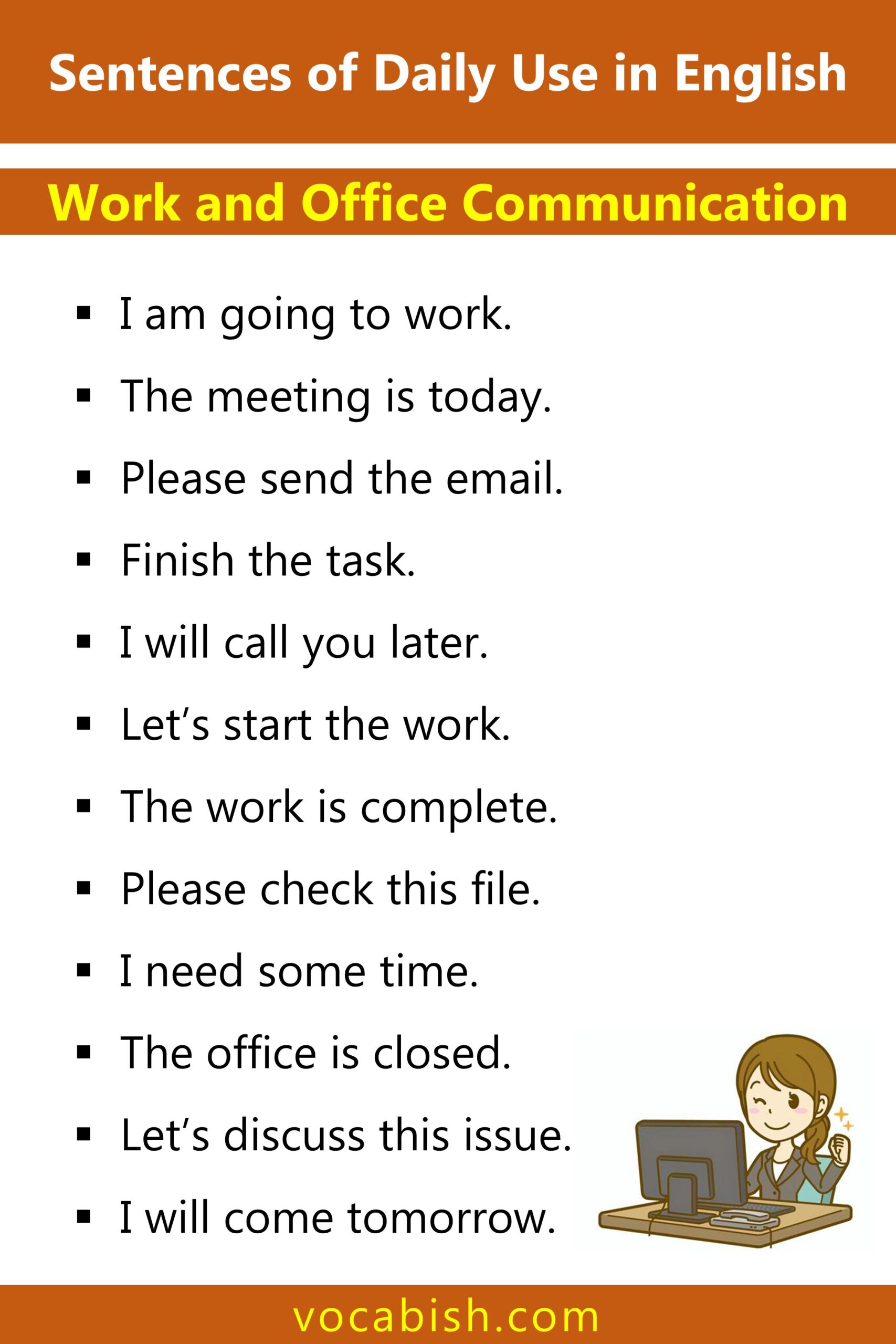 Work and Office Communication