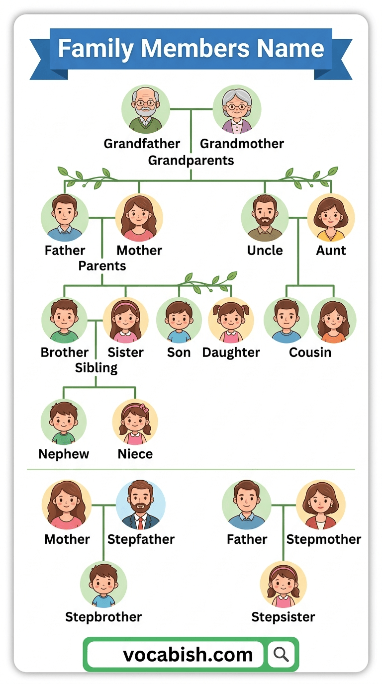 Family Tree Examples for Kids