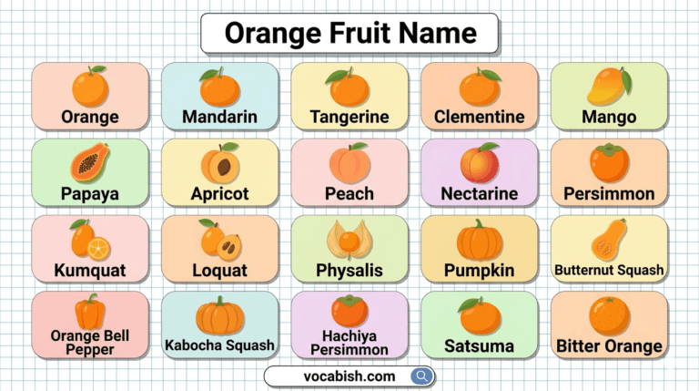 List of Orange Colored Fruits with Uses