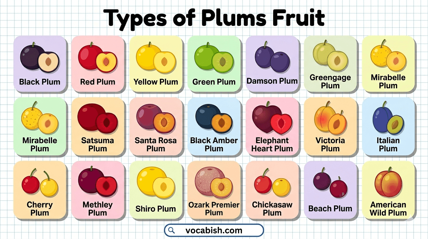 Plum Varieties with Pictures