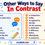 Another Words for In Contrast