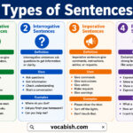 Four Types of Sentences with Uses and Examples