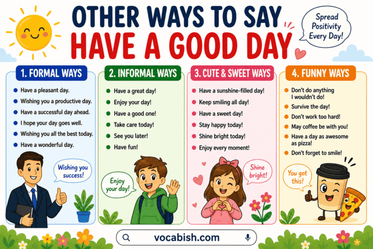 Other Ways to Say Have a Good Day