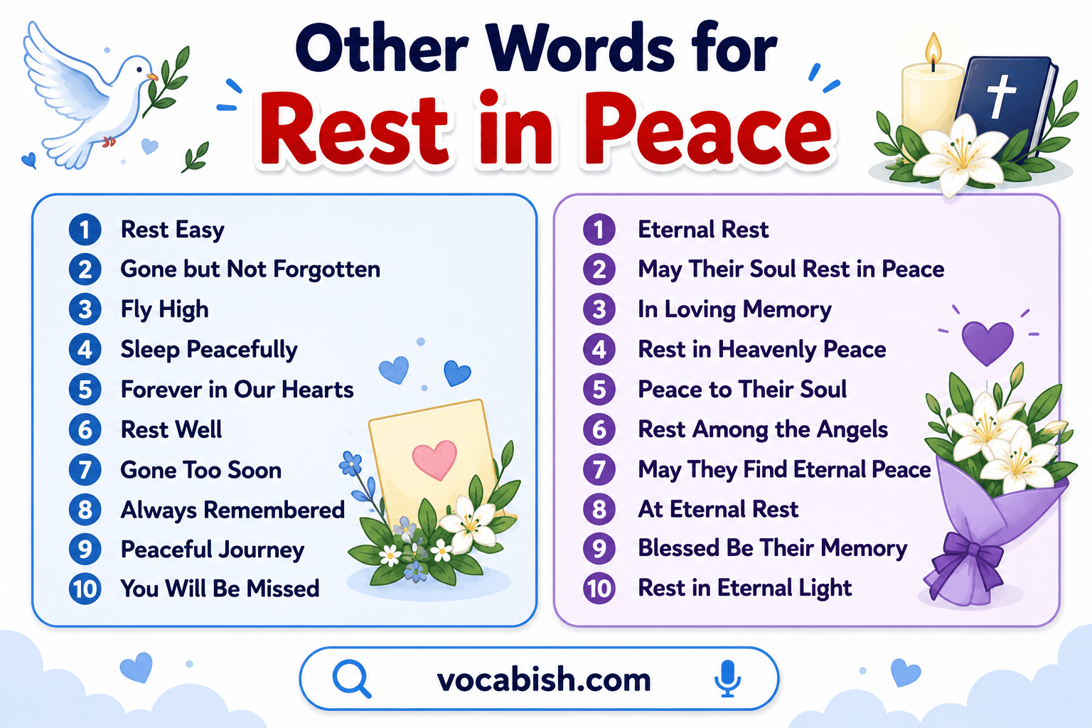 Other Ways to Say Rest in Peace