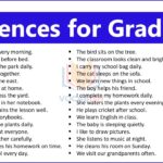 150+ Simple Sentences for Grade 3 to Read and Write with PDF