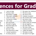 Sentences for Grade 4 Kids with PDF