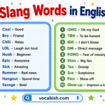 150+ Slang Words in English with Meanings and Examples