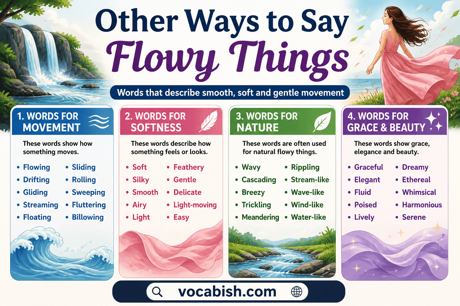 Synonyms for Flowy Things