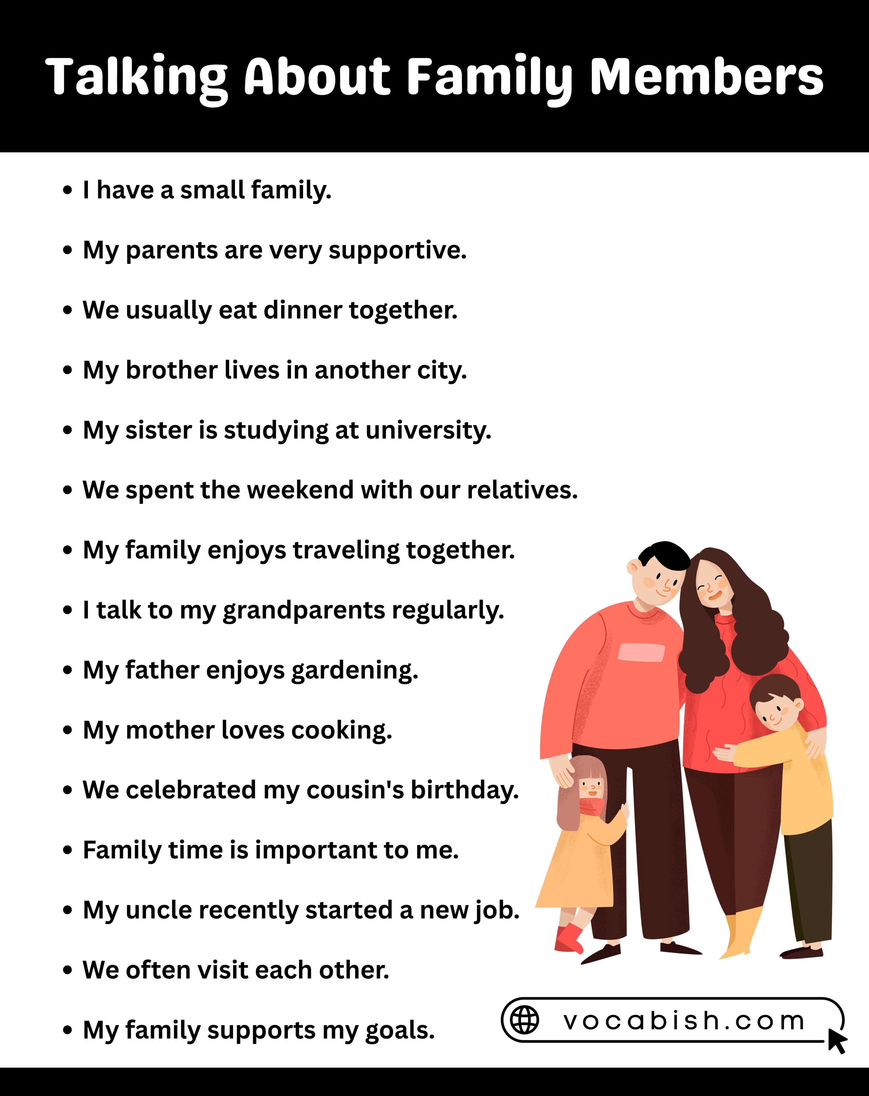 Talking About Family Members