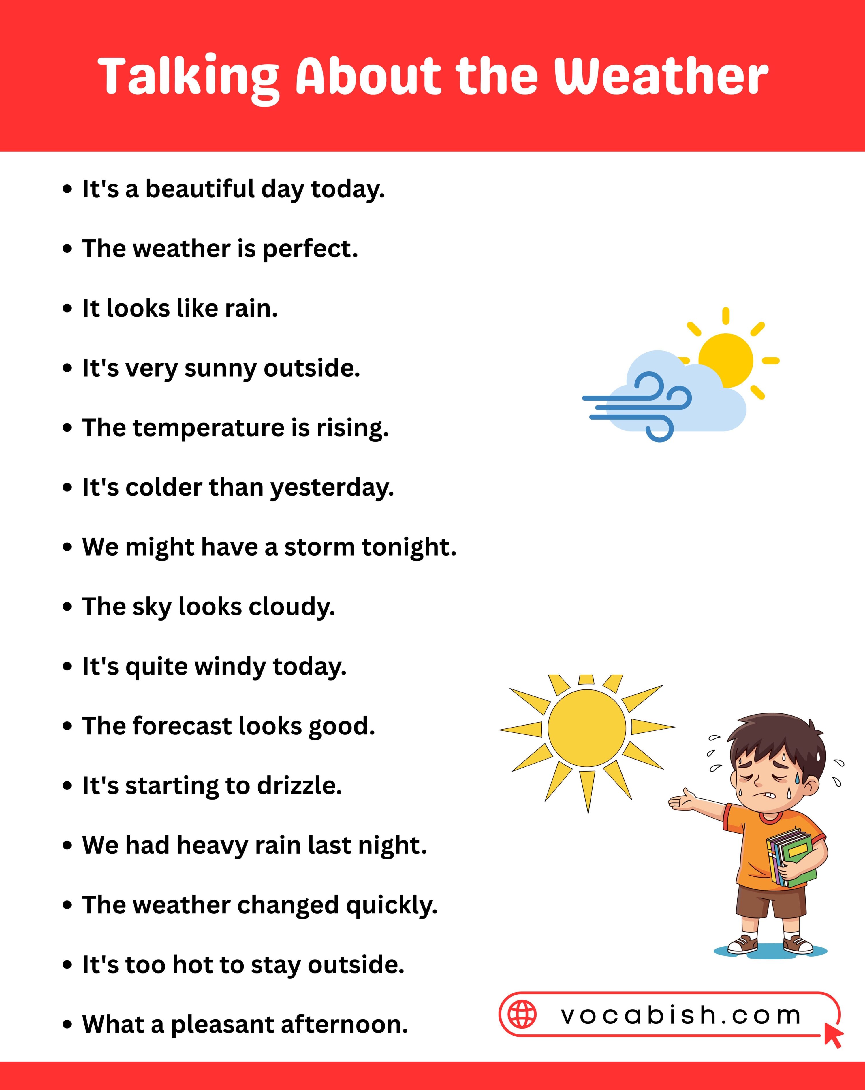 Talking About the Weather