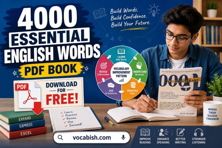 The 4000 Essential English Words Book PDF