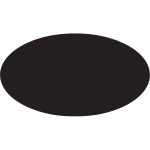 An oval looks like a stretched circle.