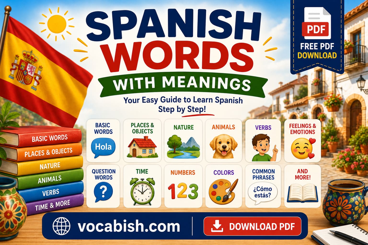 Spanish Words and Meanings
