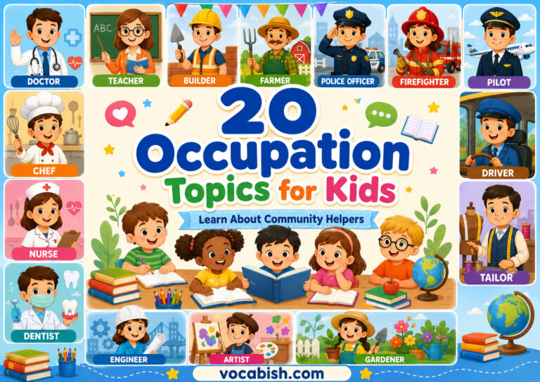 20 Occupations For Kids to Learn