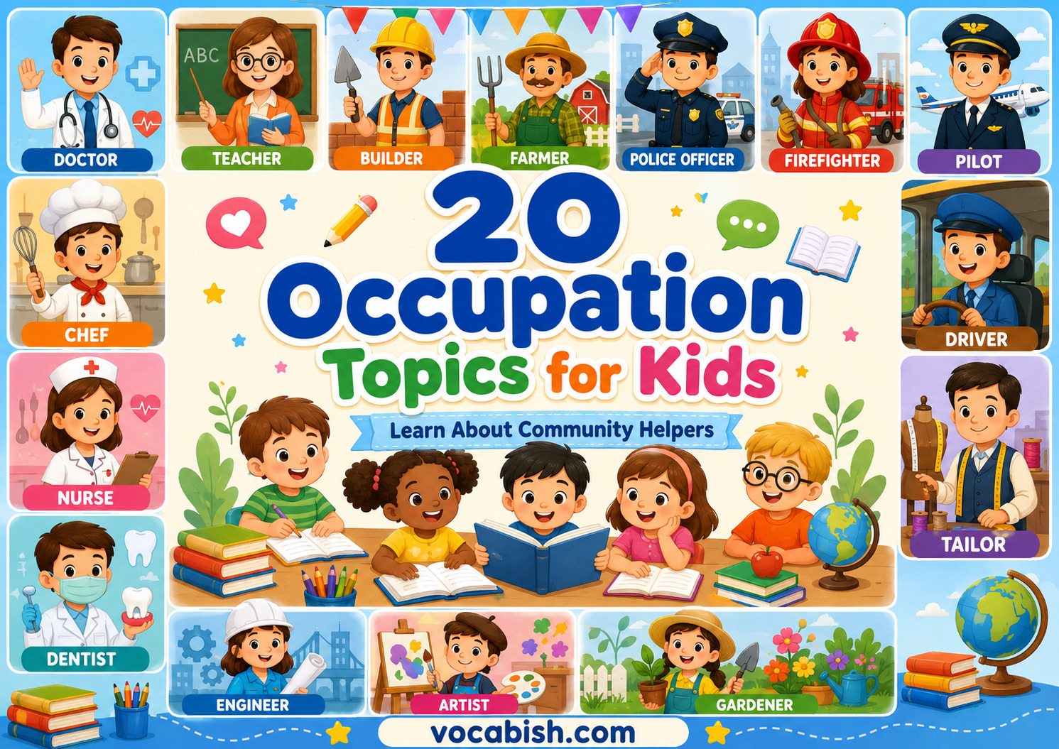 20 Occupations For Kids to Learn