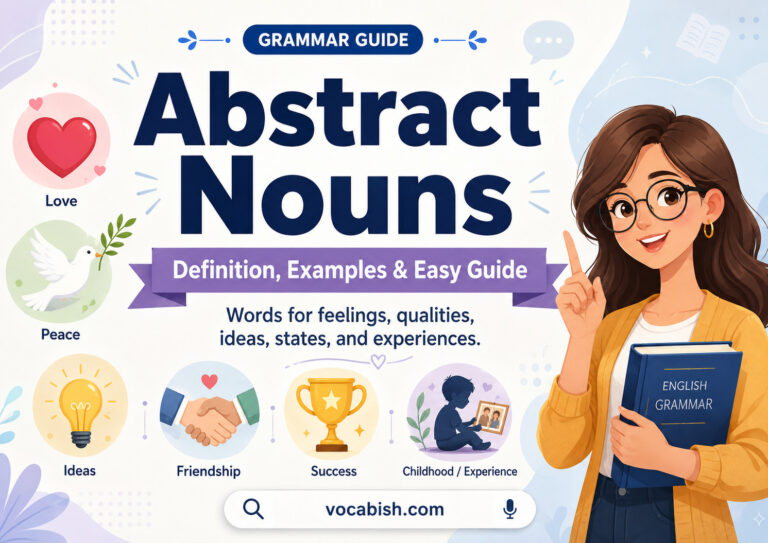 Abstract Nouns in English Grammar