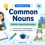 Learn what are common nouns with their definitions and examples in English.