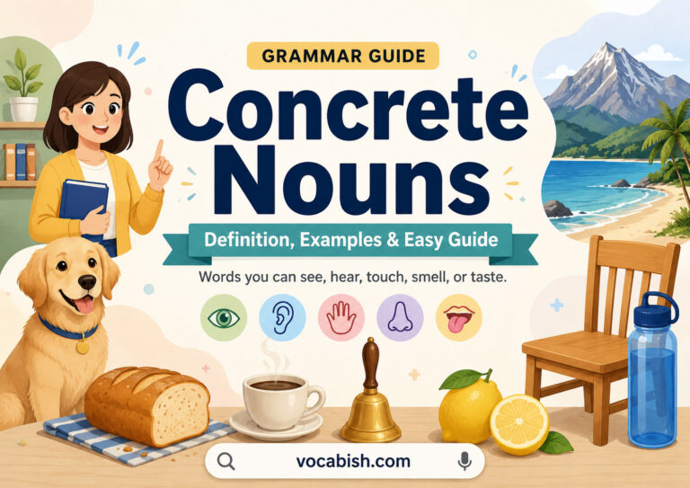 Concrete Nouns in English Grammar