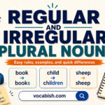 Difference Between Regular and Irregular Plural Nouns Explained with Rules and Examples
