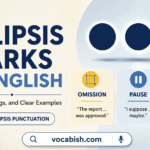 Ellipsis Marks in English Explained with Meanings and Examples