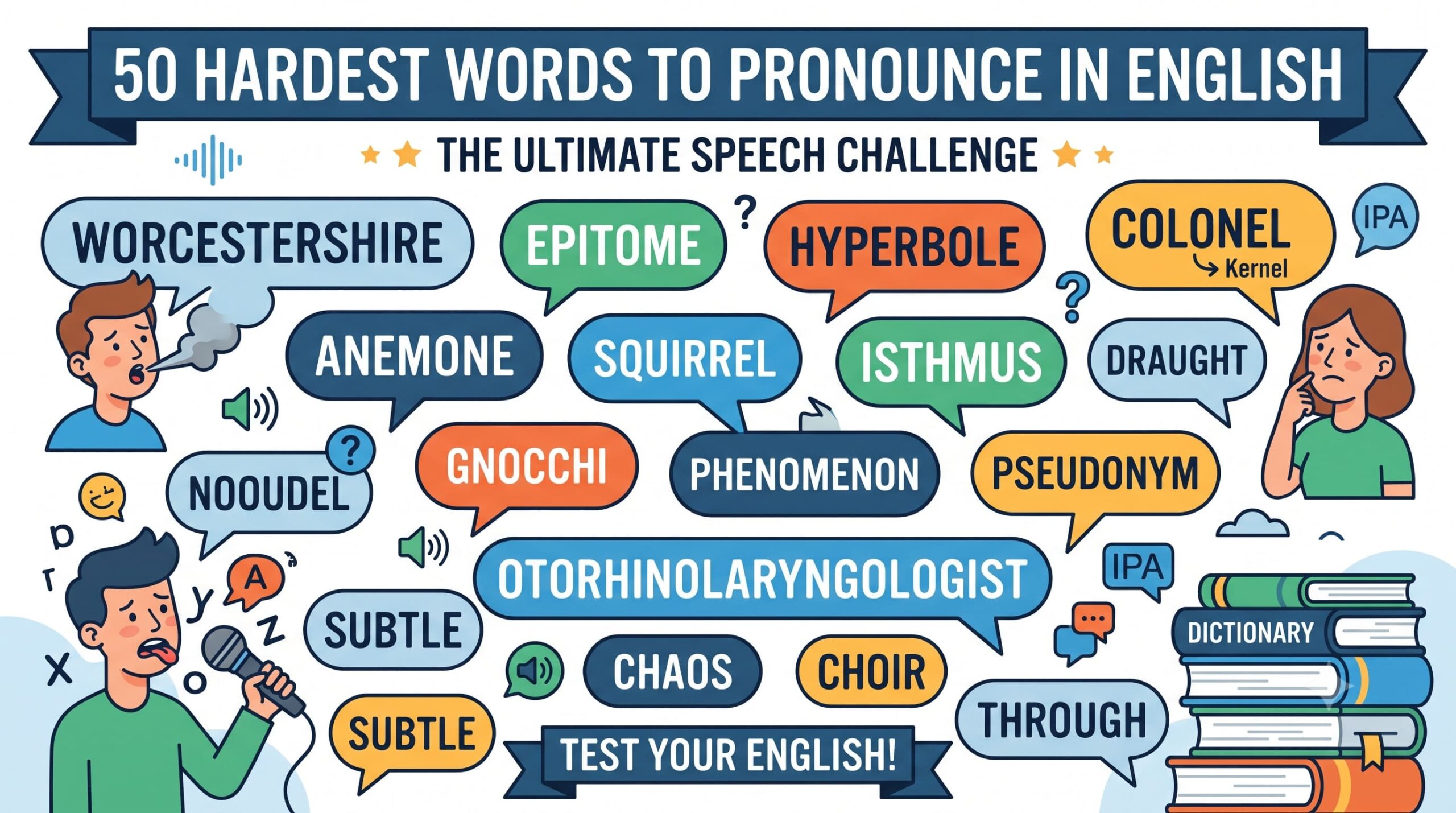 Hardest Words to Pronounce