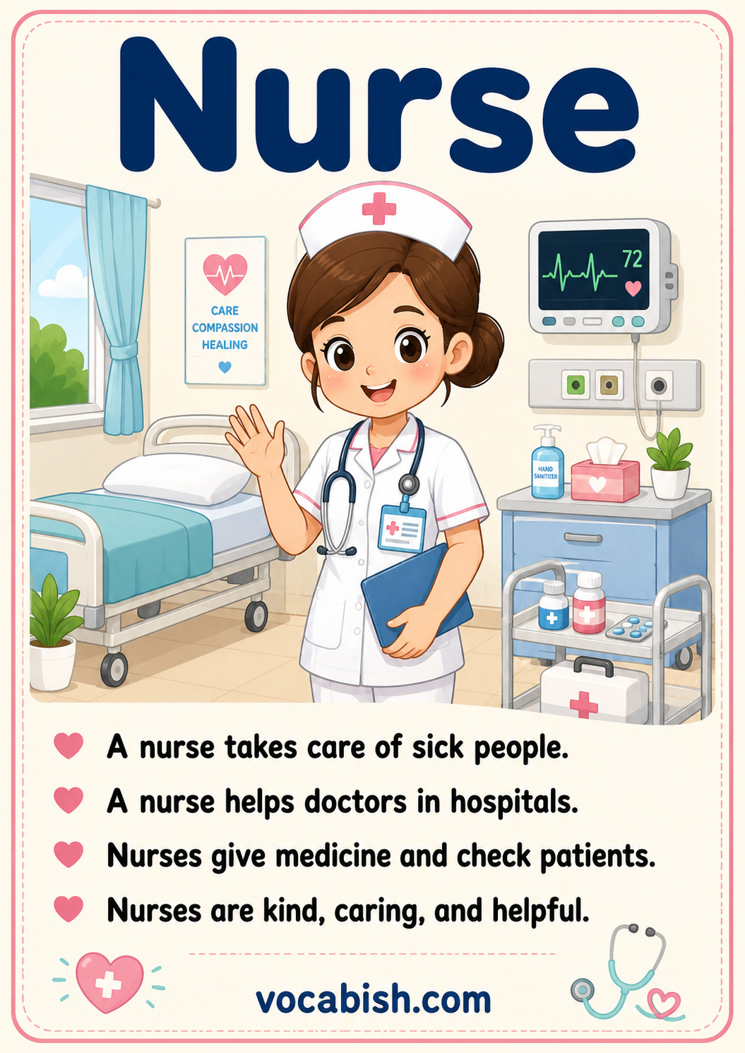 Nurse Occupation for Kids