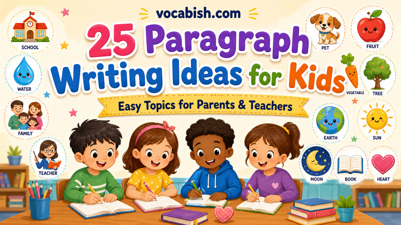 Paragraph Writing for Kids with PDF