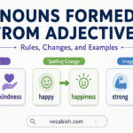 Rules and Examples of Nouns Formed from Adjectives