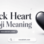 What Does Black Heart Emoji Mean