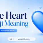 What Does Blue Heart Emoji Mean