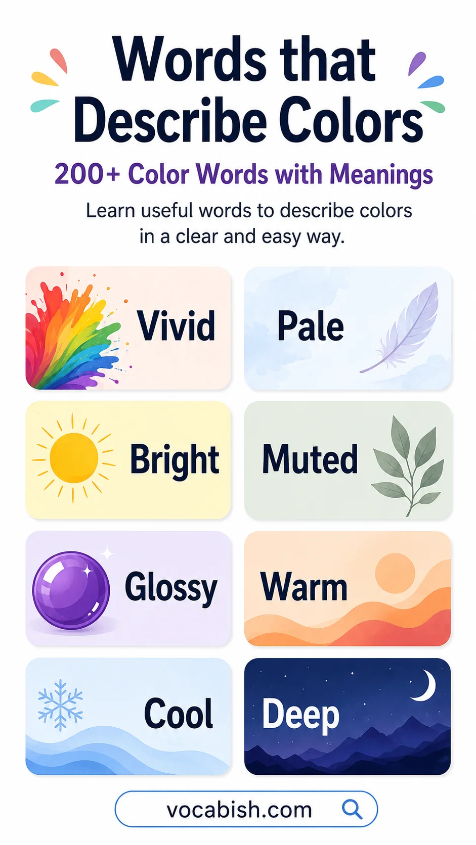 200+ Color Words with Meanings