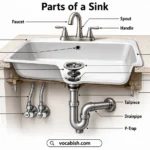 Diagram of the Parts of a Sink