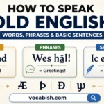 How to Speak Old English