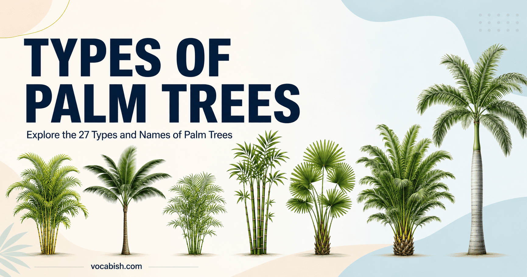 Palm Trees and Their Types