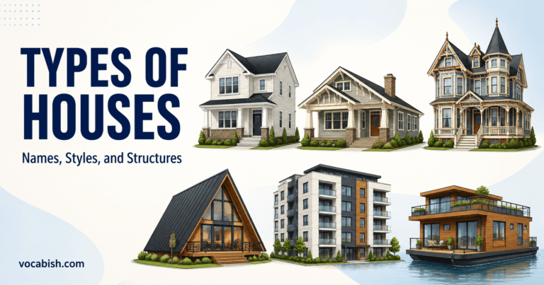 Types of Houses Explained with Meanings and Pictures
