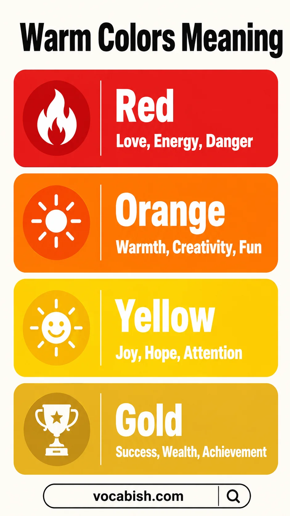 Warm Colors Meaning