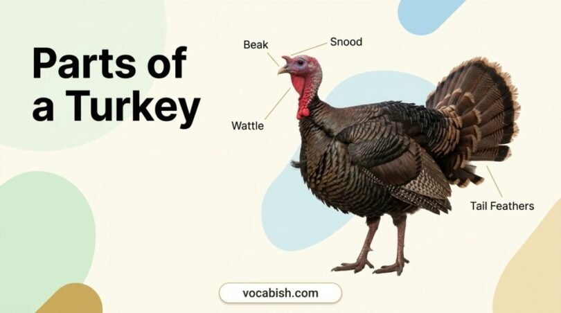 Parts of a Turkey: Names, Functions, Anatomy & Diagram