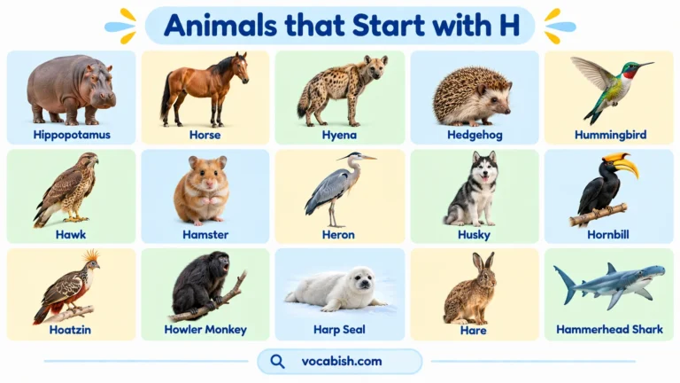 Animals That Start with H: 100+ Animal Names, Facts, and Pictures