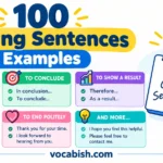 100 Examples of Closing Sentences