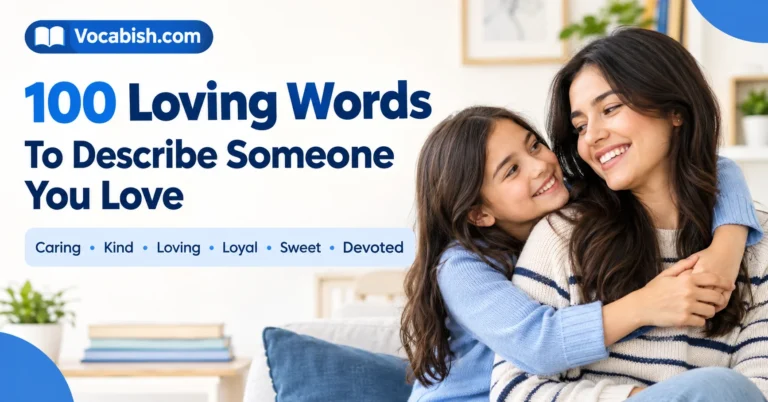 100 Loving Words to Describe Someone You Love
