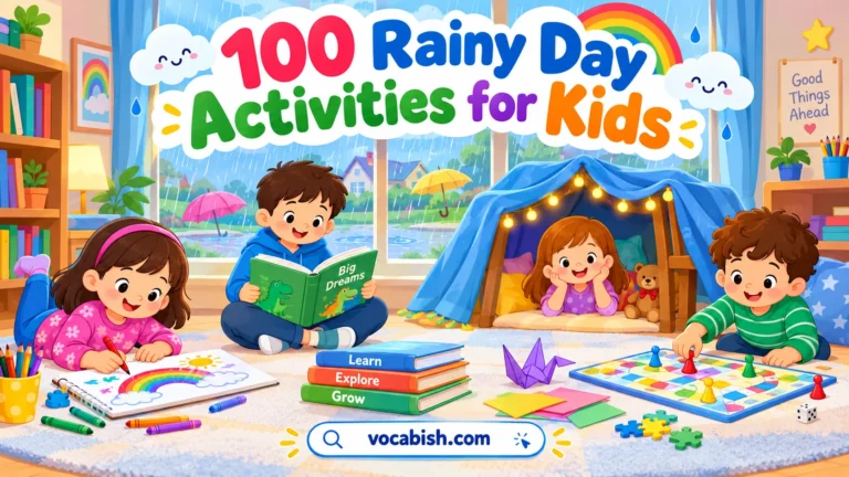 100 Rainy Day Activities for Kids