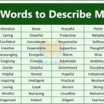 100+ Words to Describe Mother along with Their Meanings and Examples in Sentences