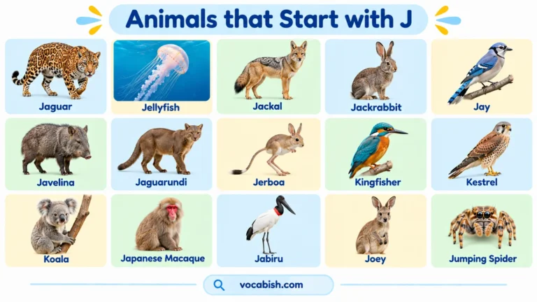 Animals That Start with J: 50+ Animal Names in English