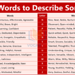 500+ A to Z Words to Describe Someone with Their Meanings and Examples in Sentences