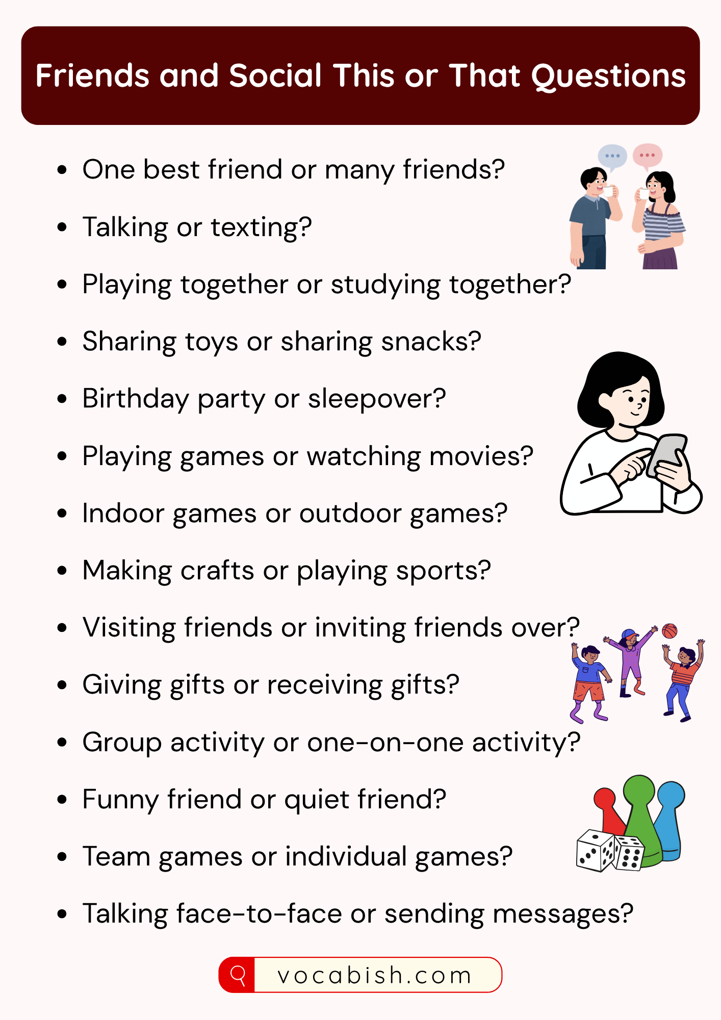 Friends and Social This or That Questions